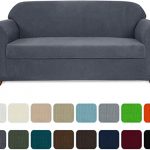 Amazon.com: subrtex Sofa Cover 2 Piece Stretch Couch Slipcovers .