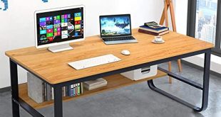 Amazon.com: Follure Modern Solid Wood Computer Desk,Large .