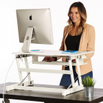 Standing Desk - the DeskRiser - Height Adjustable Sit Stand Up .