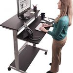 Desk | Mobile Standing Desk Computer Workstation | Amazon .