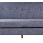 GDF Studio Stratford Mid Century Modern Fabric 3-Seat Sofa .