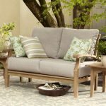 Summerton Teak Loveseat with Cushions | Outdoor furniture sale .