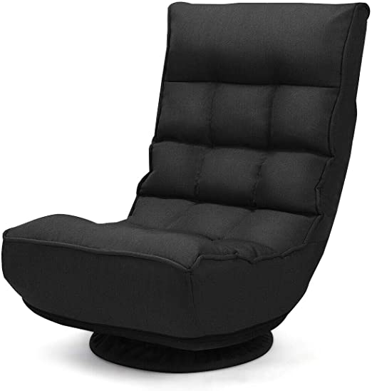 Amazon.com: LHONE 360 Degree Swivel Game Chair Folding 4-Position .