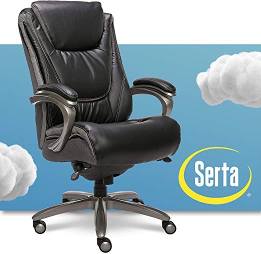 Amazon.com: Serta Big and Tall Smart Layers Executive Office Chair .