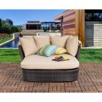 Bay Isle Home Tolbert Patio Daybed with Cushions & Reviews | Wayfa
