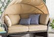 Laurel Foundry Modern Farmhouse Tiana Patio Daybed with Cushions .
