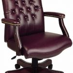 Work Smart Traditional Executive Chair with Padded Arms [TEX232 .