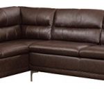 Homelegance Soyer 104" Sectional Sofa, Dark Brown - Buy Online in .