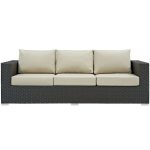 Tripp Patio Sofa with Sunbrella Cushions & Reviews | AllMode