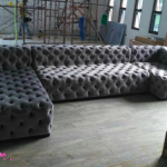 Perez Fully Tufted Sectional So