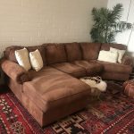 Brown sectional sofa couch for Sale in Scottsdale, AZ | Brown .