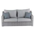 Vallauris Patio Sofa with Cushions & Reviews | AllMode