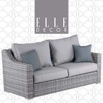 Amazon.com : Elle Decor Vallauris Patio Outdoor Furniture .