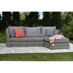 Elle Decor Vallauris Storage Patio Sectional with Cushions .