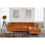 Upholstered Velvet 101.1" inch Sectional Sofa, Classic Living Room .