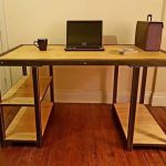 Industrial Style Rustic Office Desks Workstation Computer Desks .