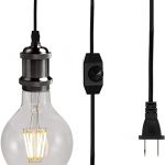 Dimmable Plug in Pendant Lighting E26 Vintage Edison Industrial .