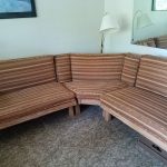 Vintage Brandt Ranch Oak sectional sofa for Sale in North Olmsted .