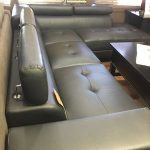 New and Used Black sectional for Sale in Tulare, CA - Offer