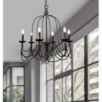 Watford 6 - Light Candle Style Classic/Traditional Chandelier .