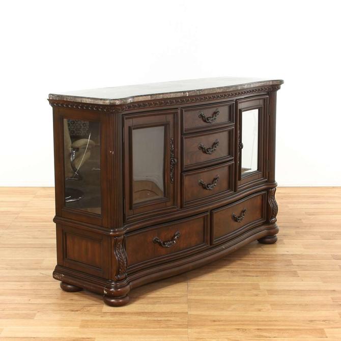 Astoria Grand" Marble Top Weinberger Sideboard Console from .
