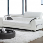 6 White Leather Sofas For Every Modern Living Room – Cute Furnitu