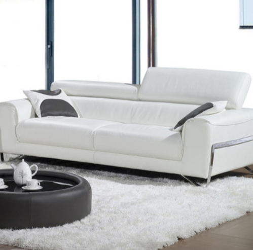 6 White Leather Sofas For Every Modern Living Room – Cute Furnitu