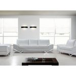 Adalynn White Modern Sofa Set -Buy ($4020) in a modern furniture .