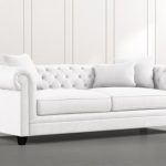 Patterson III White Sofa | Living Spac
