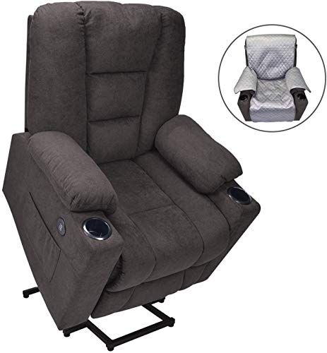 New Maxxprime Upgraded Electric Power Lift Recliner Chair Sofa .