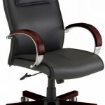 Leather Executive Office Chair - Mid Back Leather Executive Office .
