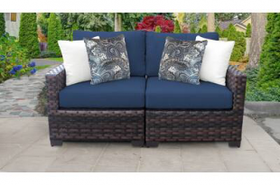 Red Barrel Studio Wrobel Patio Sectional with Cushion & Reviews .