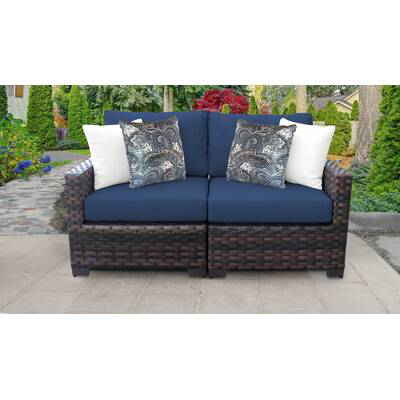 Red Barrel Studio Wrobel Patio Sectional with Cushion & Reviews .