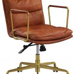 Amazon.com: Acme Furniture Dudley Executive Office Chair, Rust Top .