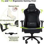 Amazon.com: Ewin Big and Tall Gaming Chair 500lb Double Mechanism .