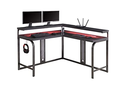 Z-Line Designs Series 1.2 Performance L Desk, Grey: Amazon.in .