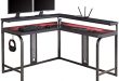 Amazon.com: Z-Line Designs Series 1.2 Performance L Desk, Grey .