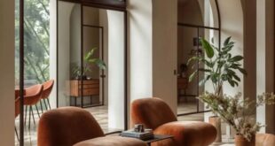 Contemporary Brown Living Room Ideas