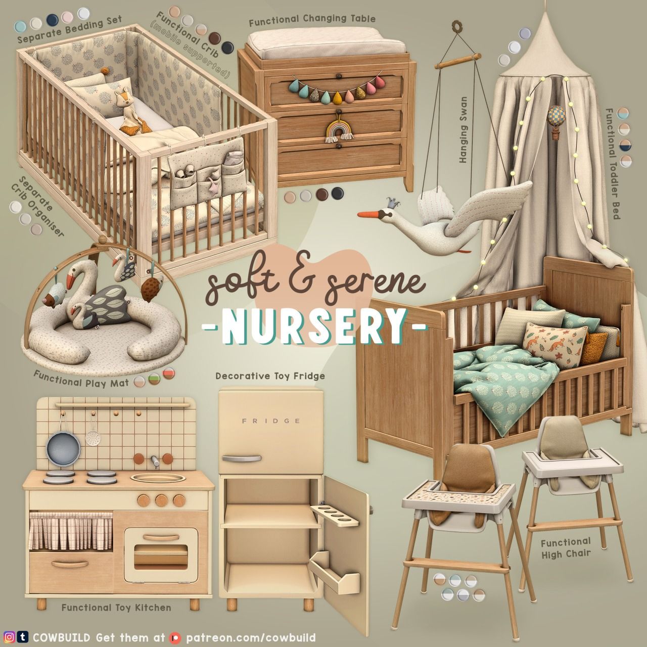 Cool Baby Room Furniture Sets