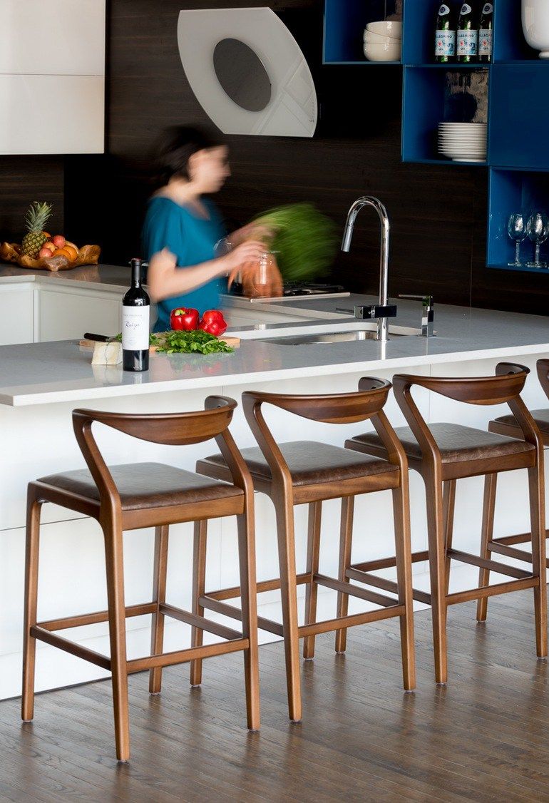 Design Ideas For Kitchen Stools With Backs