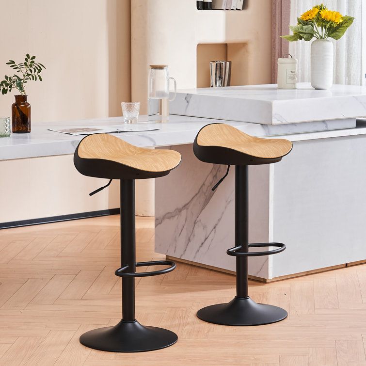 adjustable swivel bar stools with back