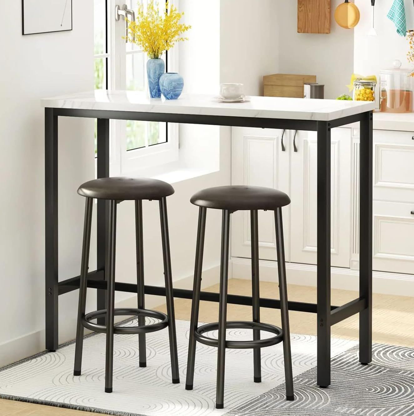 Upgrade Your Dining Space with a Stylish High Top Kitchen Table Set