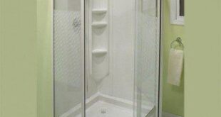 corner shower stalls for small bathrooms