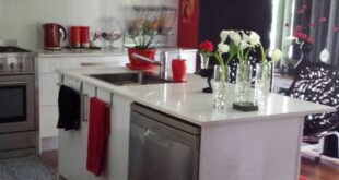 red and black kitchen decorating ideas