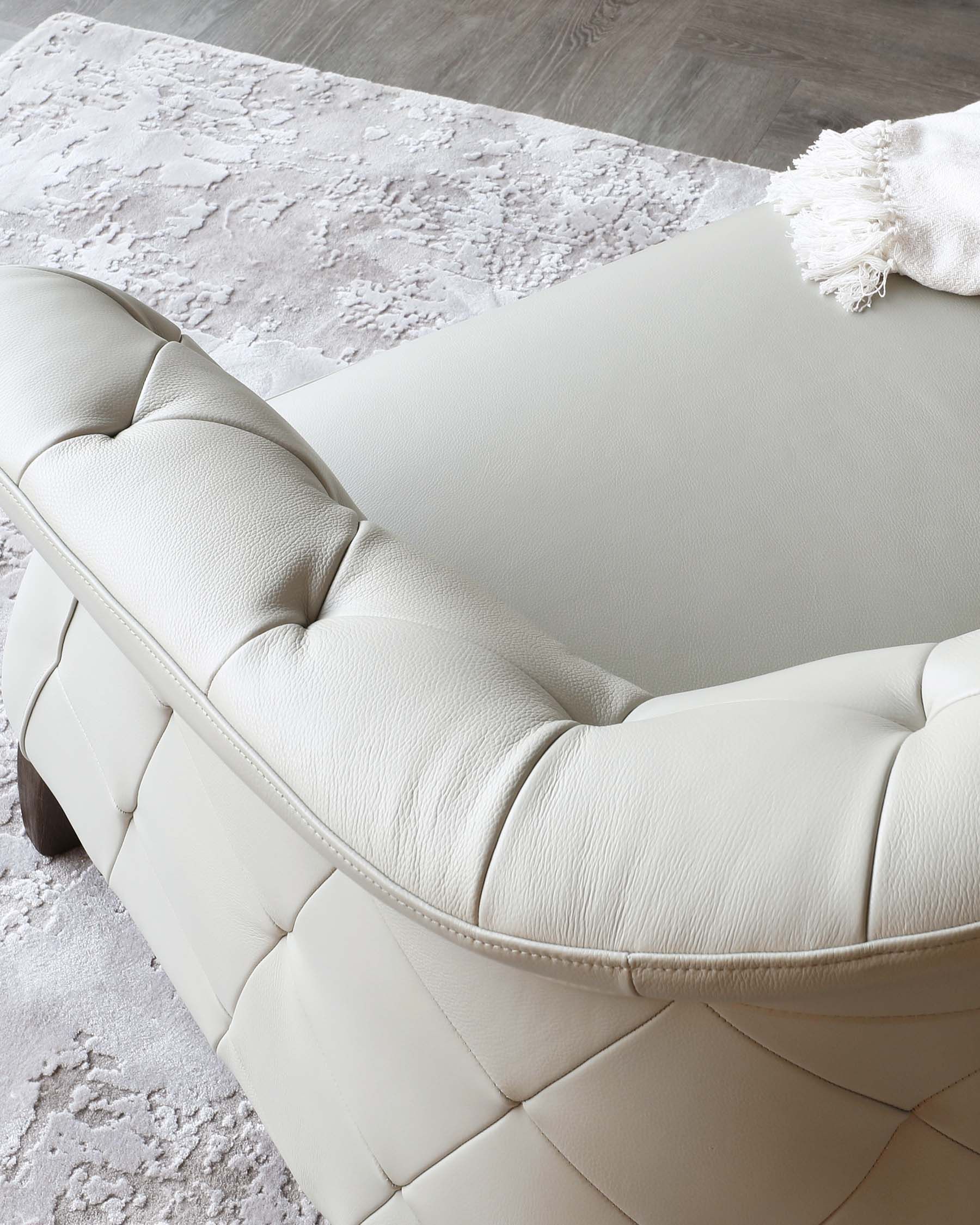 White Leather Sofas