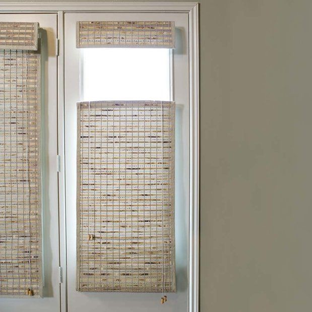 Bamboo Shades For French Doors