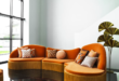 Orange Sectional Sofas