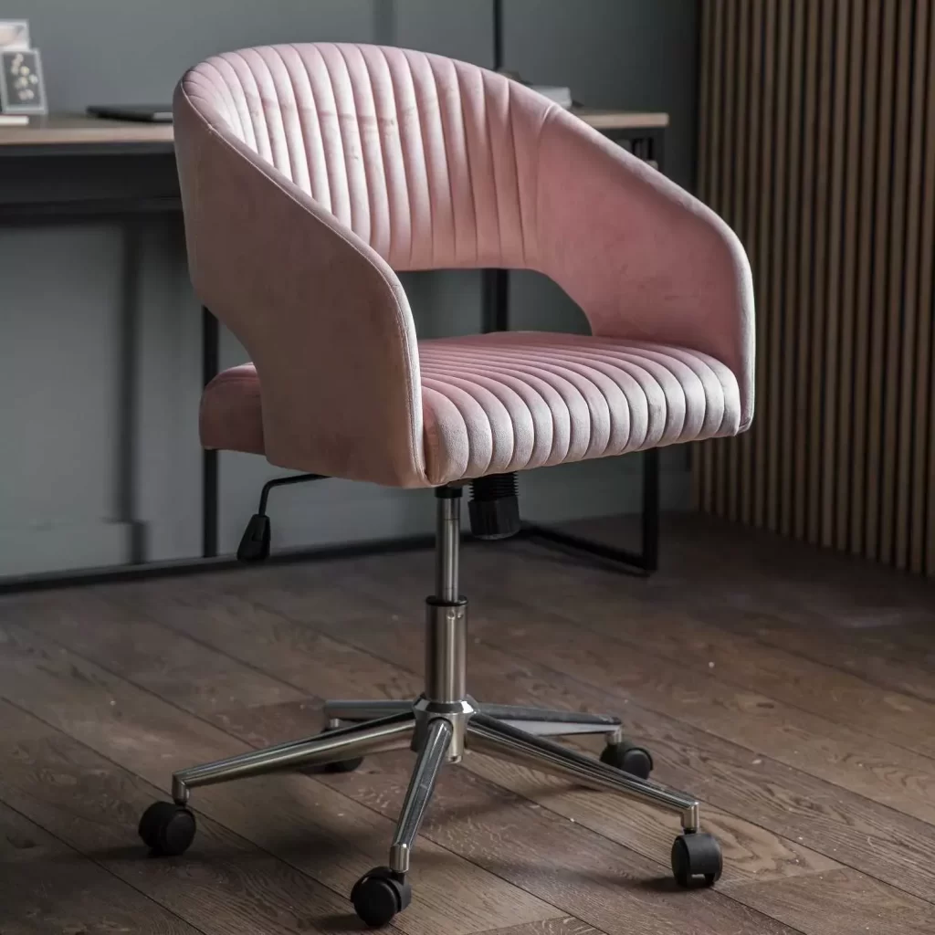 Modern Pink Office Chair