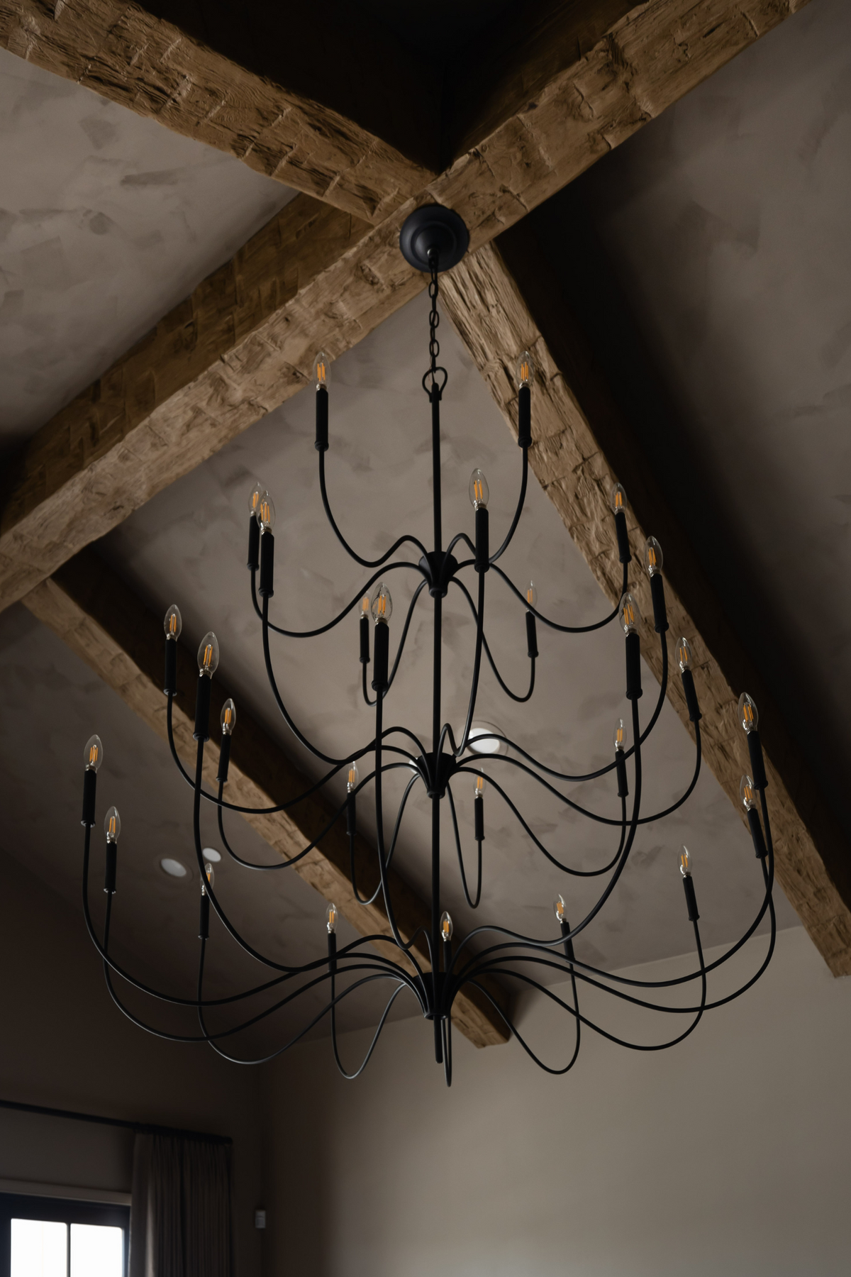 Adding Elegance to Your Home: The Timeless Beauty of Black Wrought Iron Chandeliers