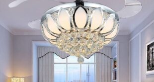 elegant ceiling fans with crystals